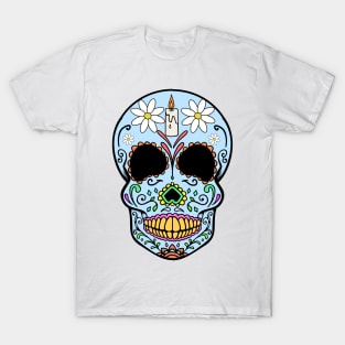 Mexican Skull Dia de los muertos Day of the dead T-Shirt